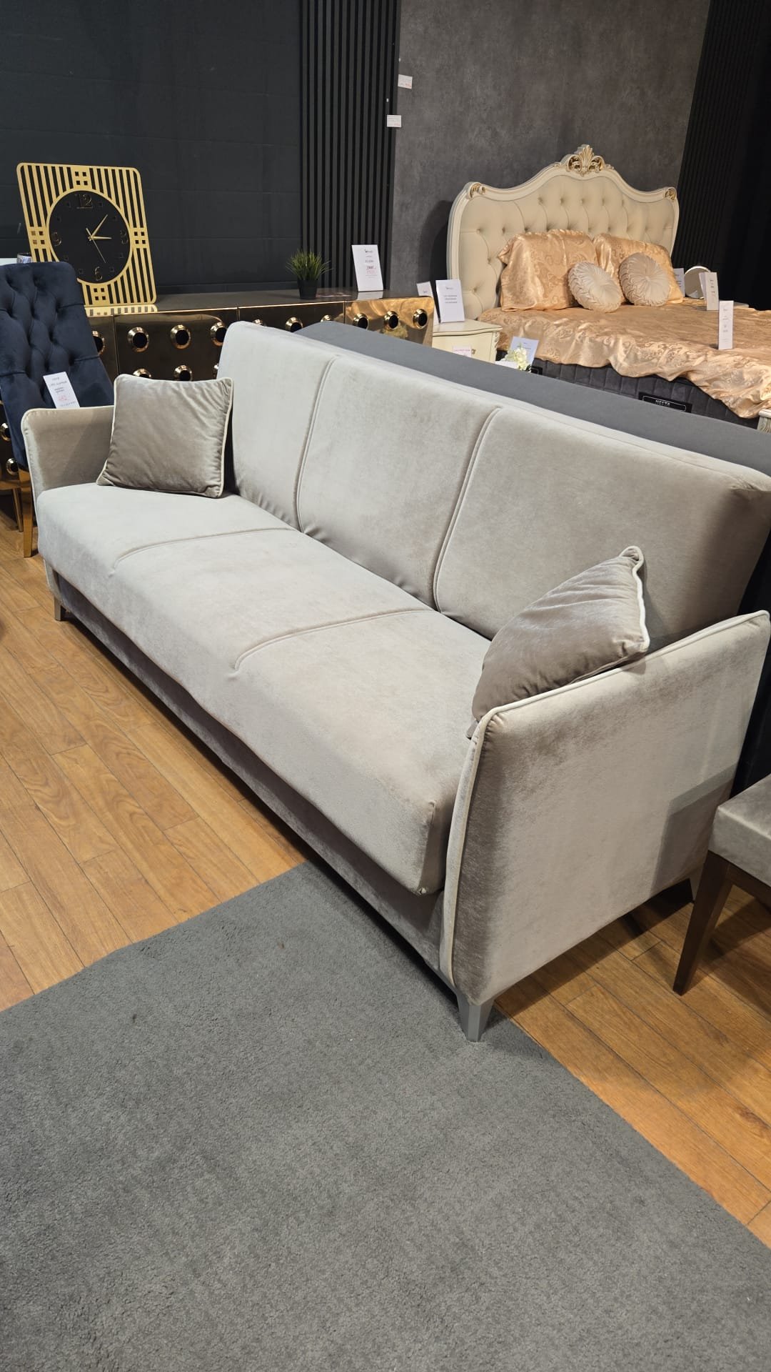SOFIA Beige sofa-lova (SU DEFEKTAIS) - Image 13