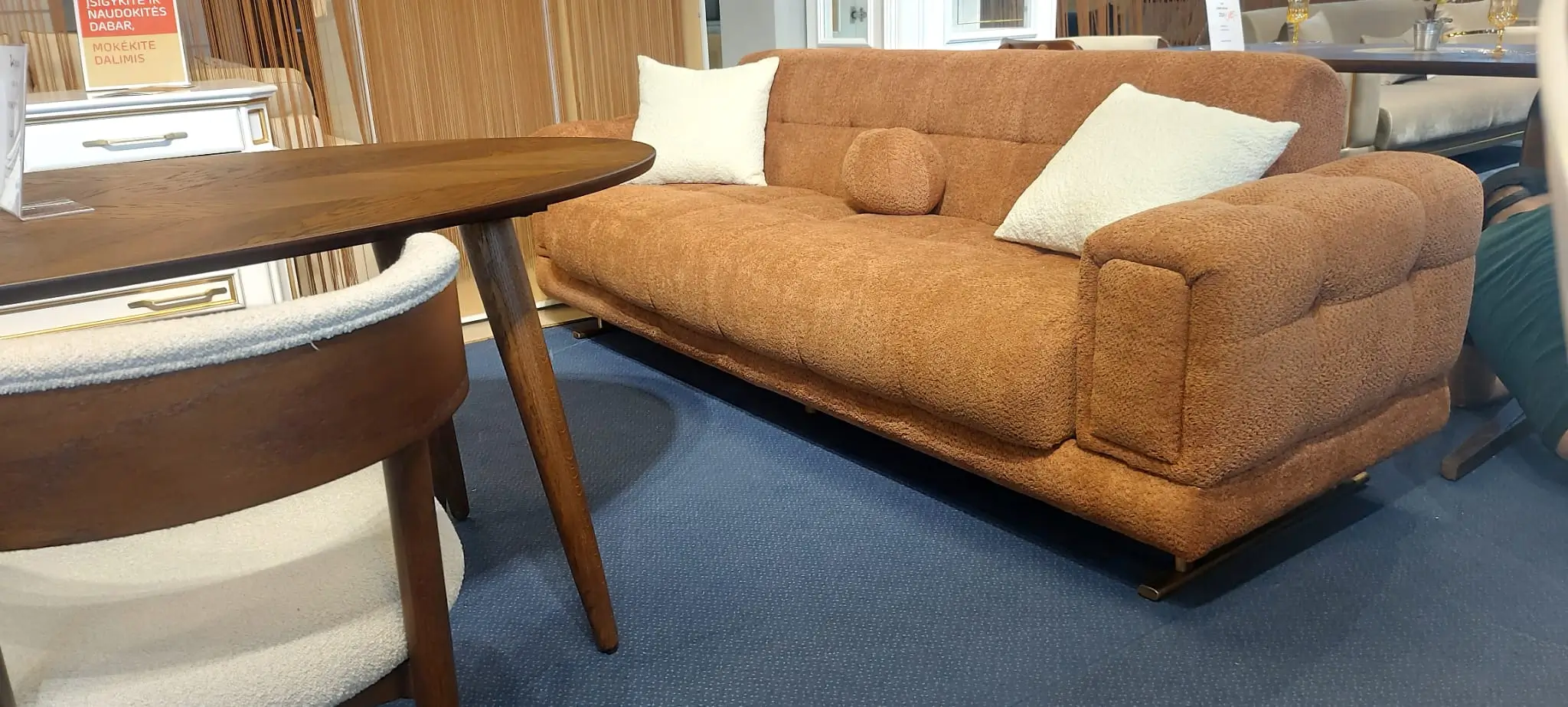 Kanion sofa-lova, ruda, 240 cm - Image 4