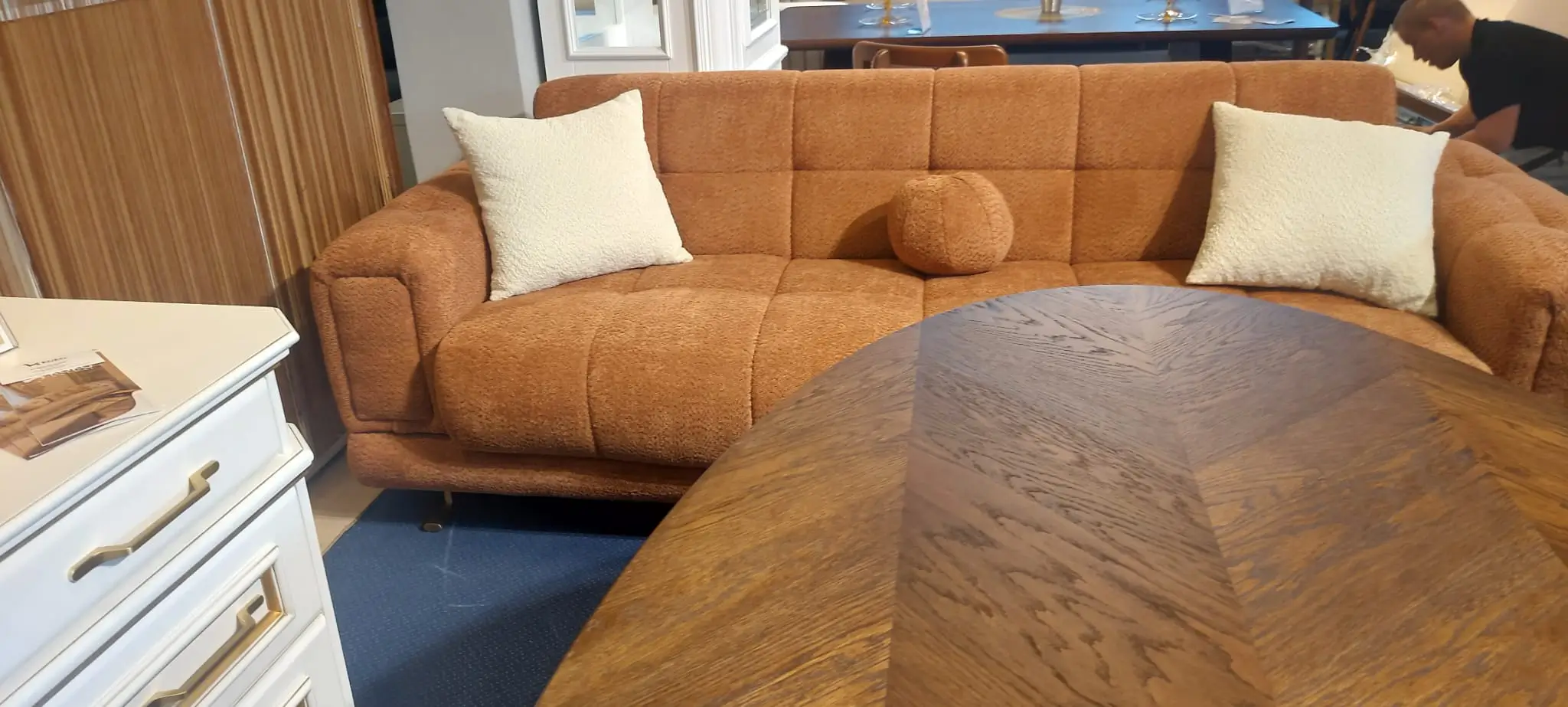 Kanion sofa-lova, ruda, 240 cm - Image 2