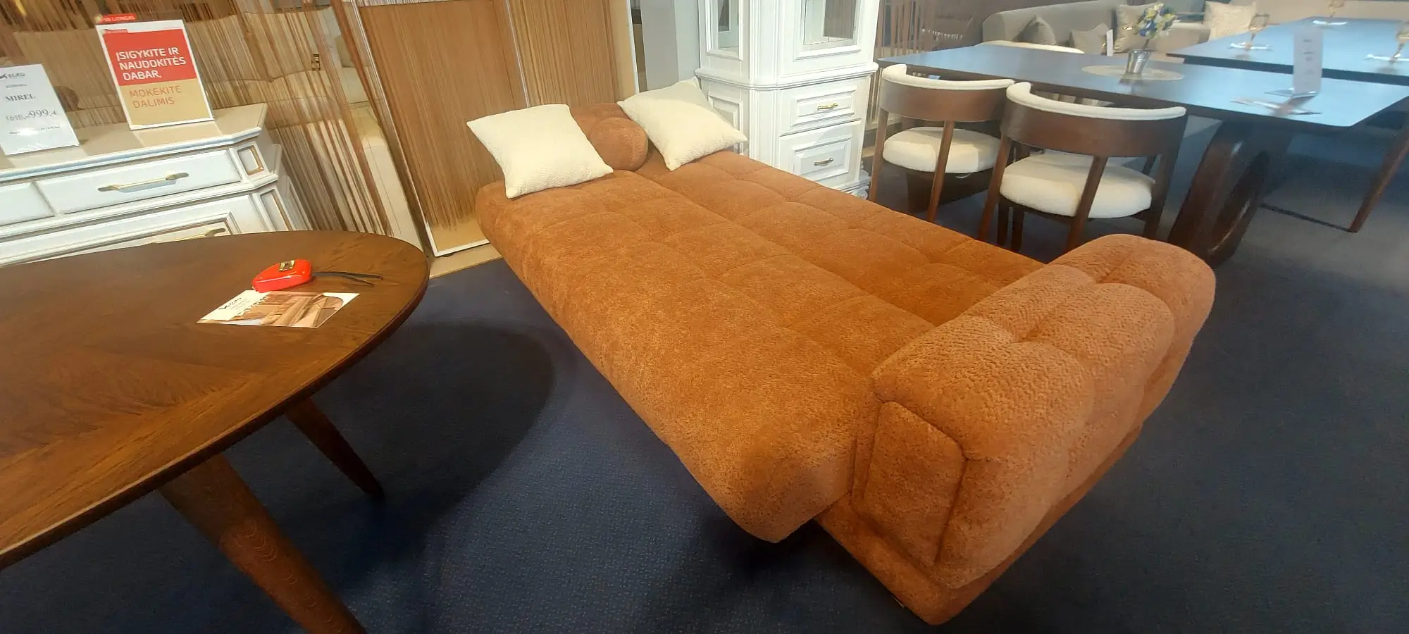 Kanion sofa-lova, ruda, 240 cm - Image 8