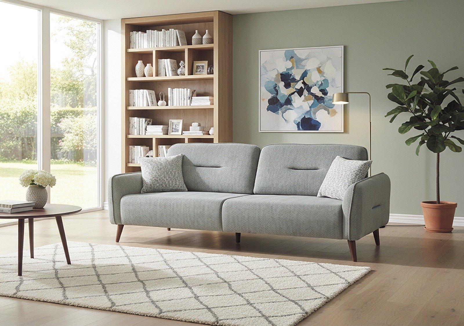 Sofa AMSTERDAM pilka