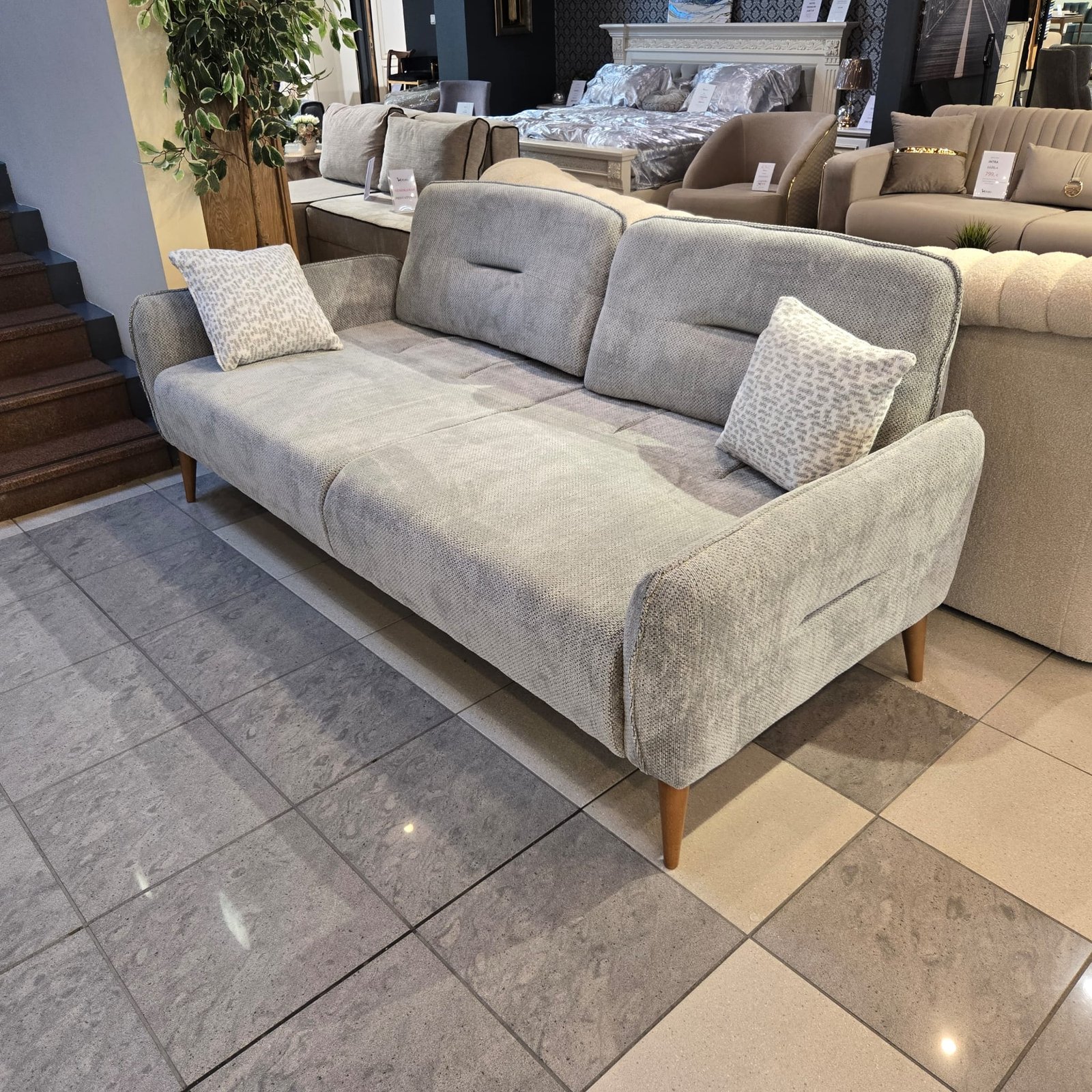 AMSTERDAM sofa - lova smėlio - Image 7