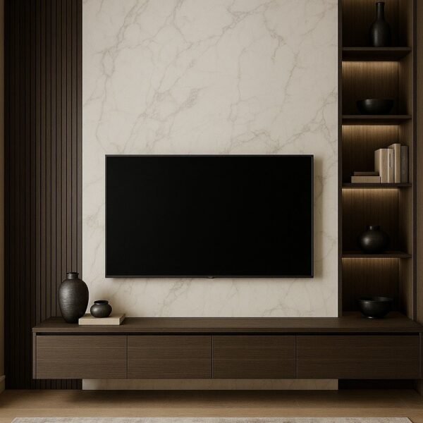 BIANCO CARRARA PVC sienų plokštė