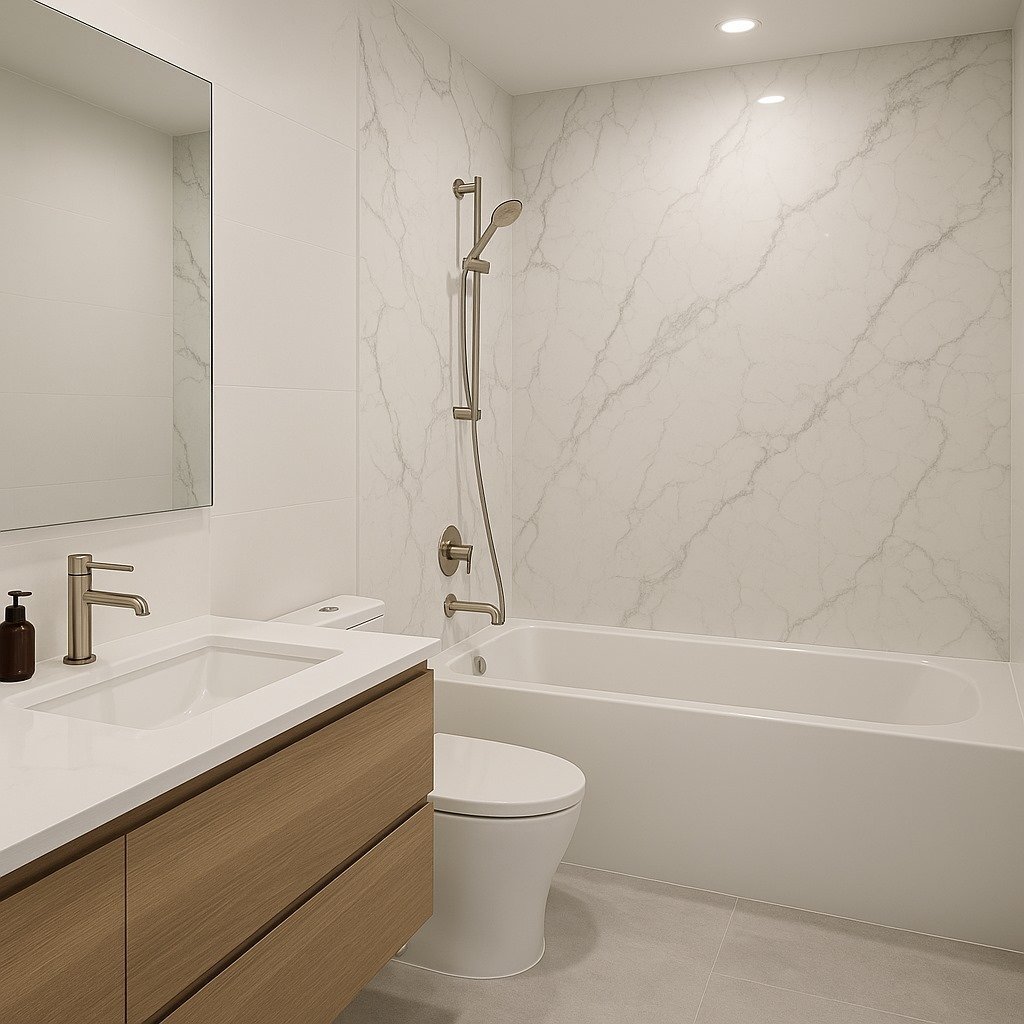 BIANCO CARRARA PVC sienų plokštė - Image 9
