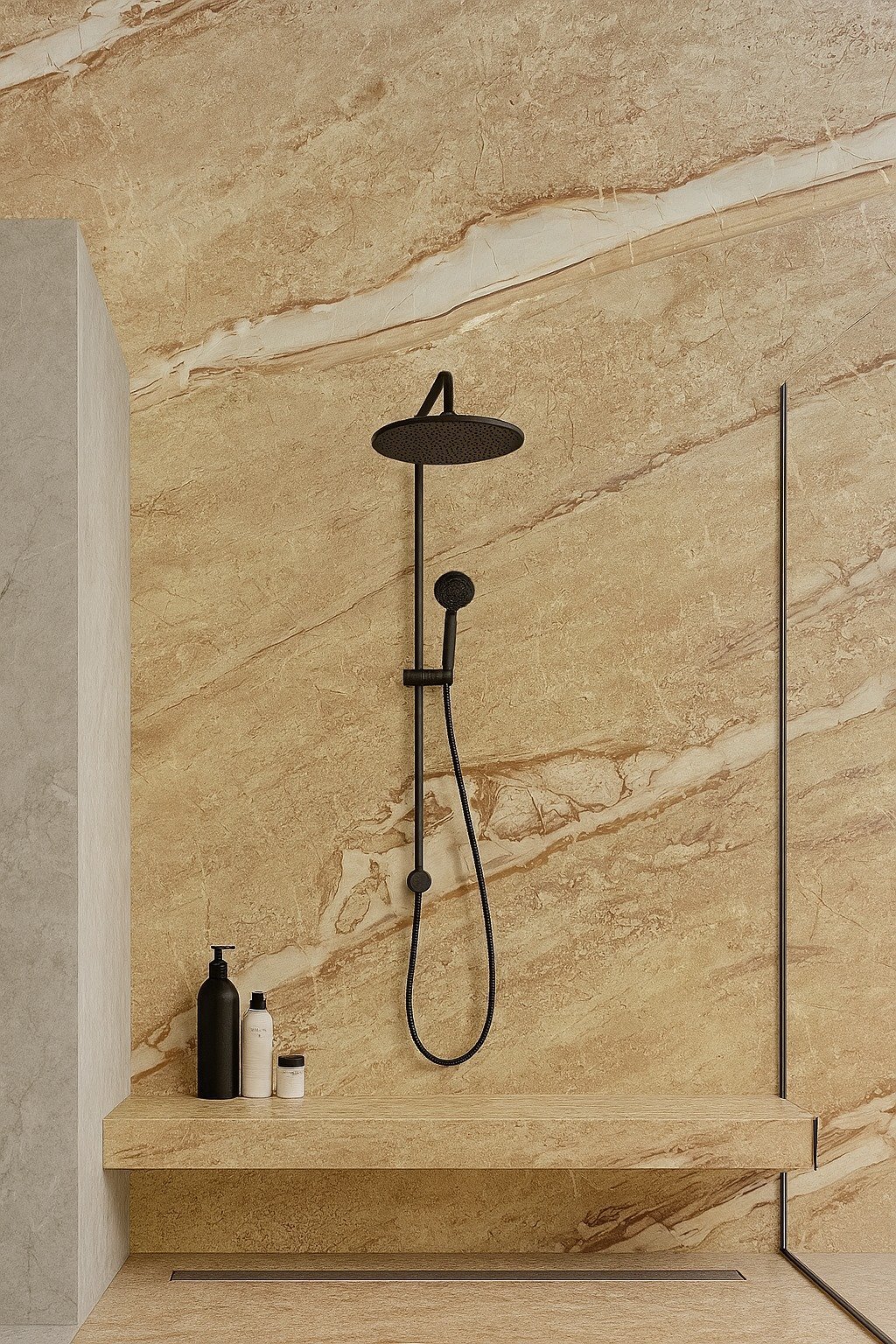 BILECIK BEIGE PVC SIENŲ PLOKŠTĖ - Image 4