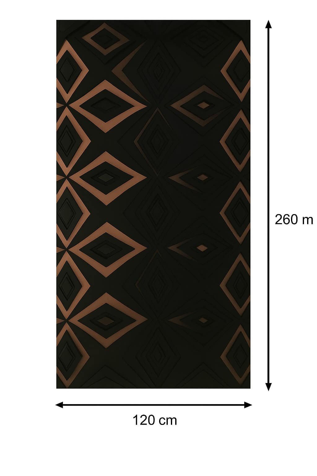COPPER RA PVC ELEGANT sienų plokštė - Image 2
