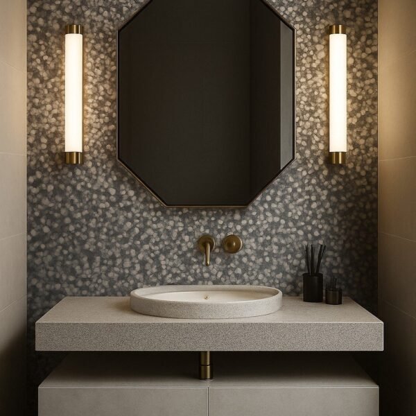 MOZAIC GREY PVC ELEGANT sienų plokštė
