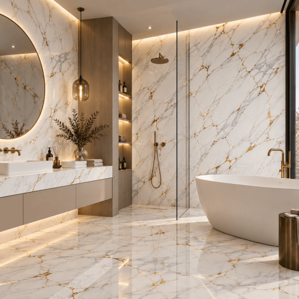 LUNA GOLD PVC SIENŲ PLOKŠTĖS
